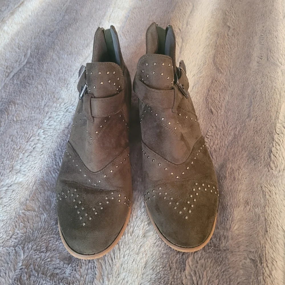 Studded booties size 9